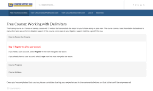 Training.litigationsupportguru.com thumbnail