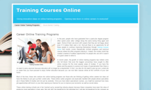 Trainingcoursesonline.blogspot.com thumbnail