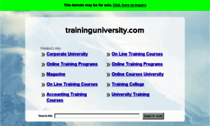 Traininguniversity.com thumbnail