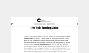 Trainrunningstatus.co thumbnail