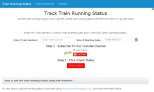 Trainrunningstatus.org thumbnail