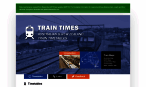 Traintimes.net.au thumbnail