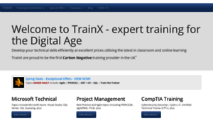 Trainx.co.uk thumbnail