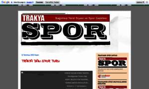 Trakyadanspor.blogspot.com thumbnail