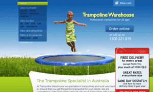 Trampoline-warehouse.com.au thumbnail