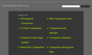 Trampolinesale.org thumbnail