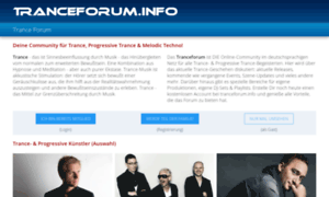 Tranceforum.info thumbnail