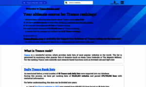 Trancoranks.com thumbnail