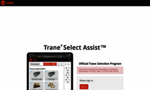 Traneselectassist.com thumbnail