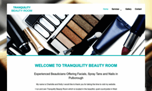 Tranquilitybeautyroom.co.uk thumbnail