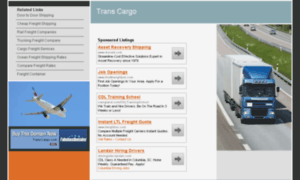 Trans-cargo.com thumbnail