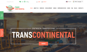 Trans-continental.org thumbnail