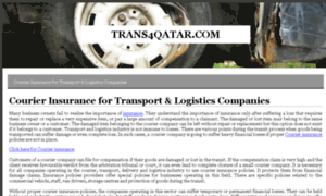 Trans4qatar.com thumbnail