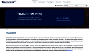 Transcom-conference.com thumbnail