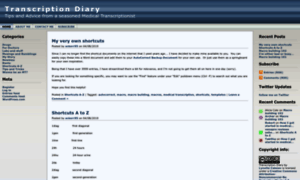 Transcriptiondiary.wordpress.com thumbnail