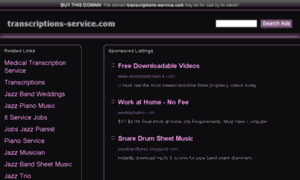 Transcriptions-service.com thumbnail