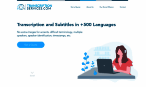 Transcriptionservices.com thumbnail