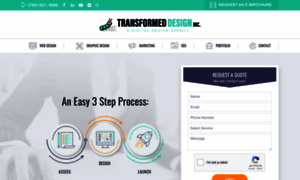 Transformeddesign.com thumbnail
