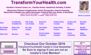 Transformyourhealth.com thumbnail