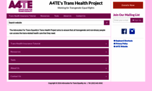 Transhealthproject.org thumbnail