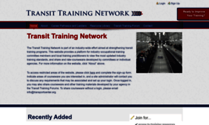 Transittraining.net thumbnail