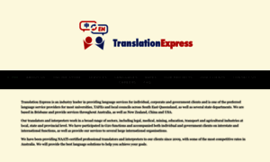 Translationexpress.com.au thumbnail