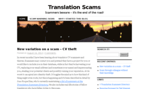 Translationscams.wordpress.com thumbnail