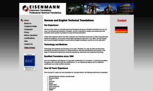Translator.eisenmann-uebersetzungen.de thumbnail