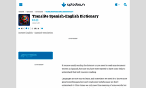 Translite-spanish-english-dictionary.en.uptodown.com thumbnail
