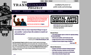 Transmissionproject.org thumbnail