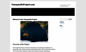 Transpacificproject.com thumbnail