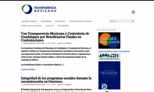 Transparenciamexicana.org.mx thumbnail