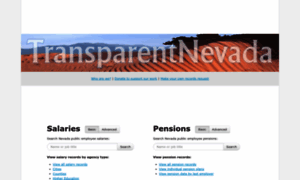 Transparentnevada.com thumbnail