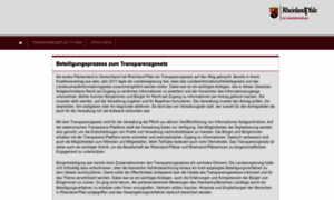 Transparenzgesetz.rlp.de thumbnail