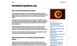 Transplant-speakers.org thumbnail