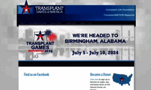 Transplantgamesofamerica.org thumbnail