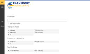 Transport-research-portal.net thumbnail