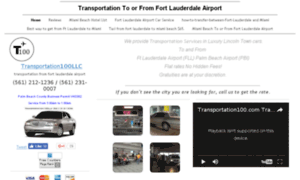 Transportationfromfortlauderdaleairport.com thumbnail