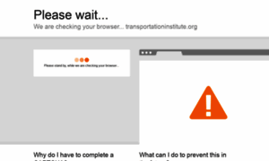 Transportationinstitute.org thumbnail