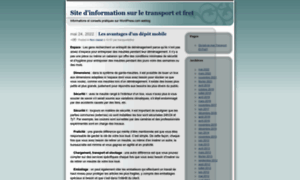 Transportetfret.wordpress.com thumbnail