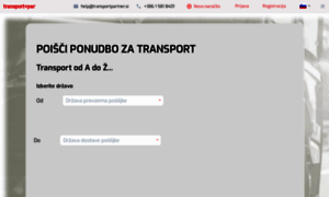 Transportpartner.si thumbnail