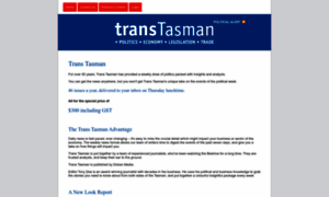 Transtasman.co.nz thumbnail