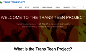 Transteenproject.org thumbnail