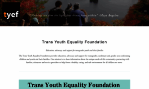 Transyouthequality.org thumbnail