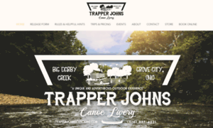 Trapperjohnscanoeing.com thumbnail