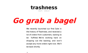 Trashness.bigcartel.com thumbnail