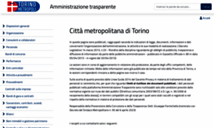 Trasparenza.cittametropolitana.torino.it thumbnail