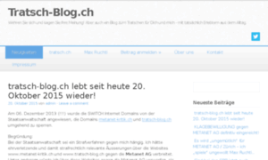 Tratsch-blog.ch thumbnail