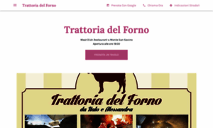 Trattoria-del-forno.business.site thumbnail