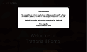 Trattoriailforno.co.uk thumbnail